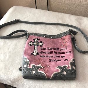 Cowgirl trendy concealed carry purse p2339